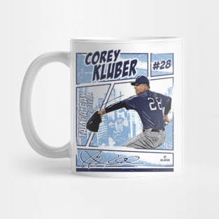 Corey Kluber Tampa Bay Comic Mug